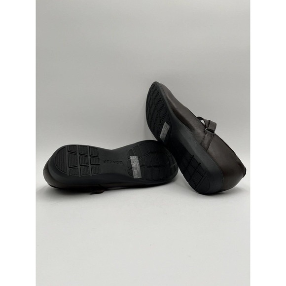 NEW Aravon ABBEY Z-STRAP Women's Flats Brown US Size 11 B NIB - Picture 9 of 10
